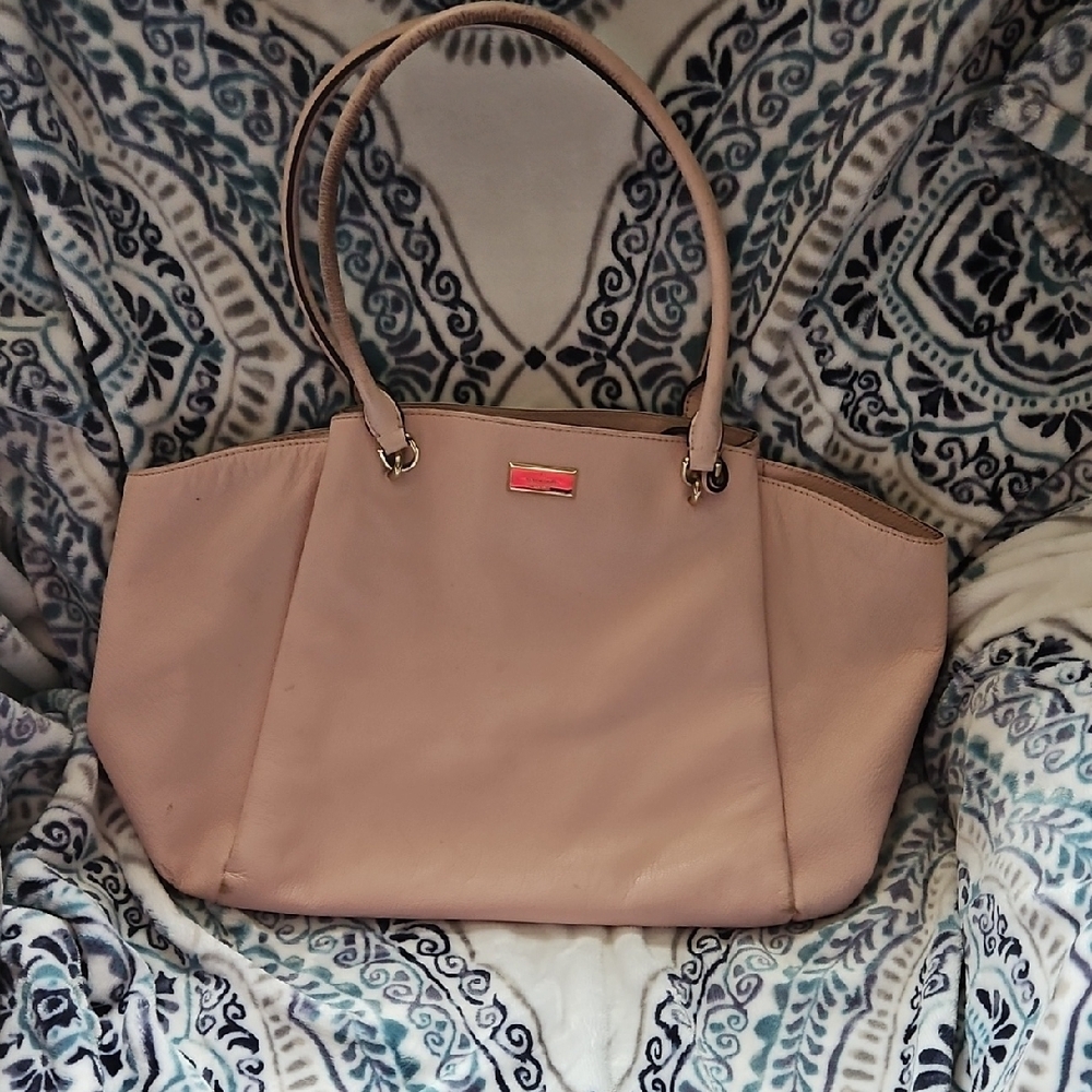 Elegant Pink Kate Spade Tote Bag